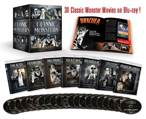 monster collection steel box blu ray|Universal Classic Monsters .